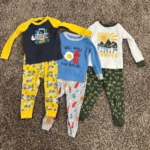 Wonder nation baby boy 2 pieces pajamas VGUC, size 18 months, cotton